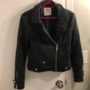 Vero Moda moto leather jacket